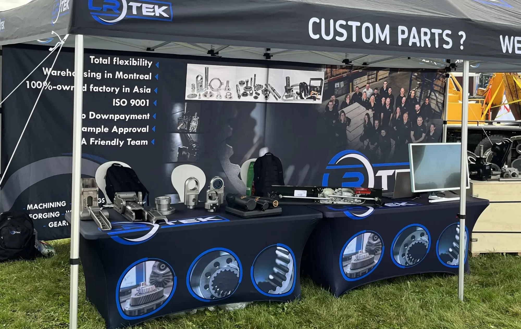 LR -TEK au salon de Woodstock